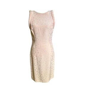 Gianni Versace Couture Vintage 1996 Silk Sheath Midi Dress
